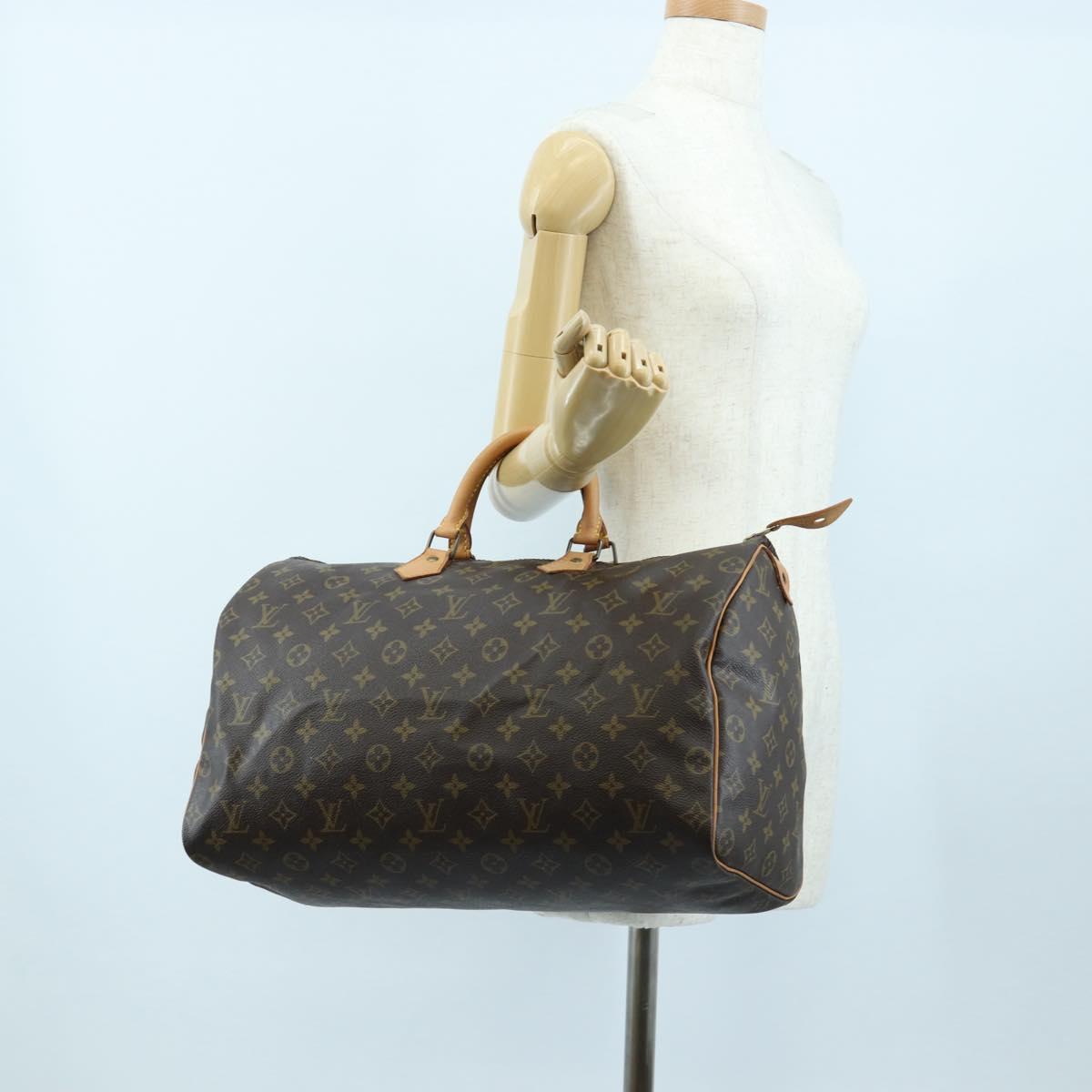 LOUIS VUITTON Monogram Speedy 40 Hand Bag M41522 LV Auth 192980V