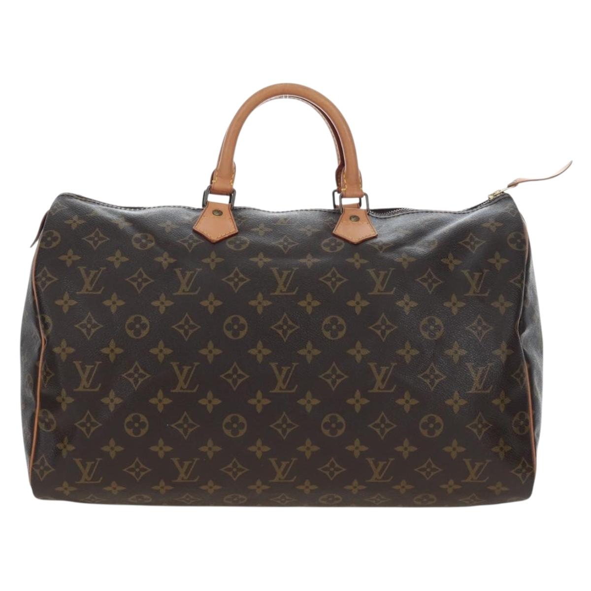 LOUIS VUITTON Monogram Speedy 40 Hand Bag M41522 LV Auth 192980V