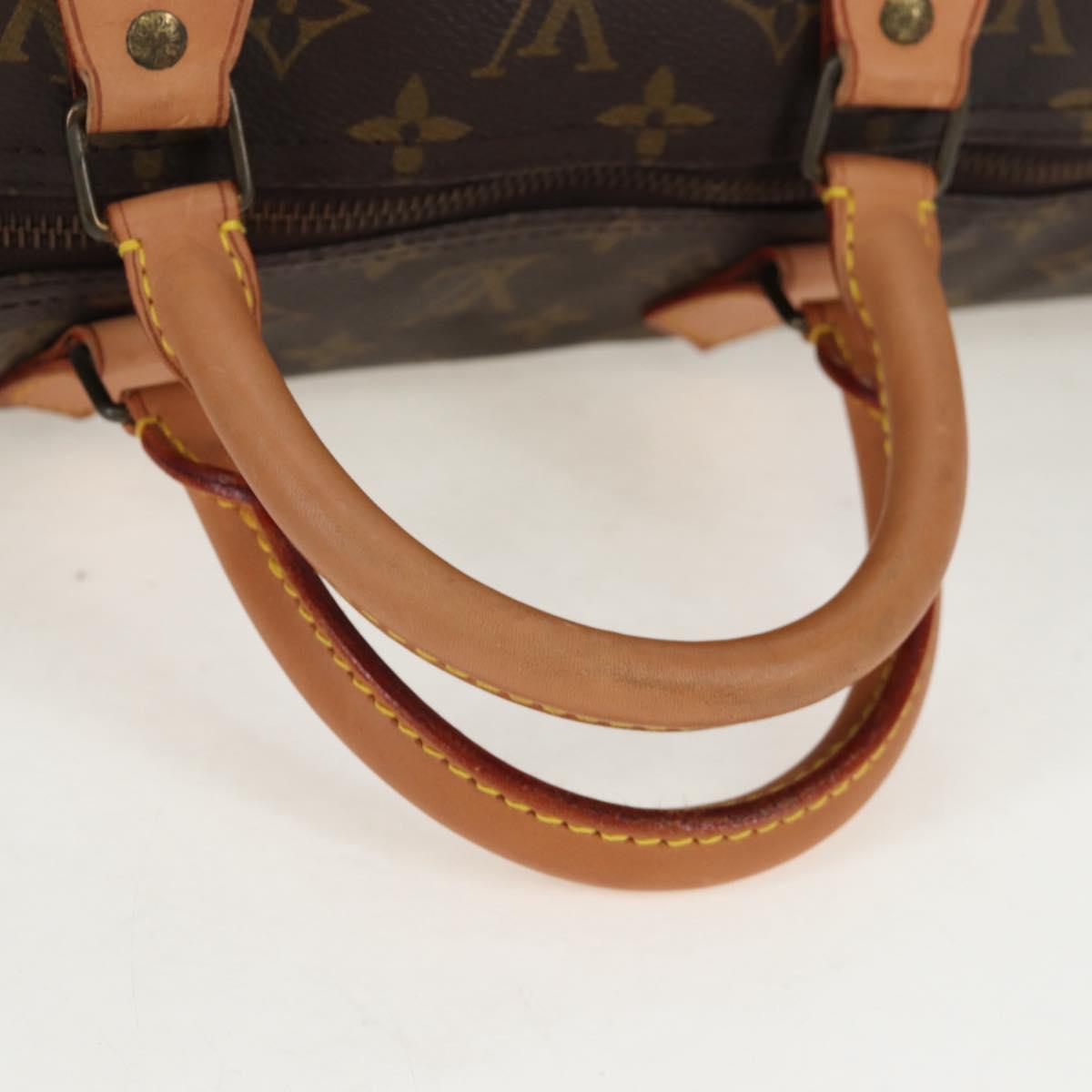 LOUIS VUITTON Monogram Speedy 40 Hand Bag M41522 LV Auth 192980V