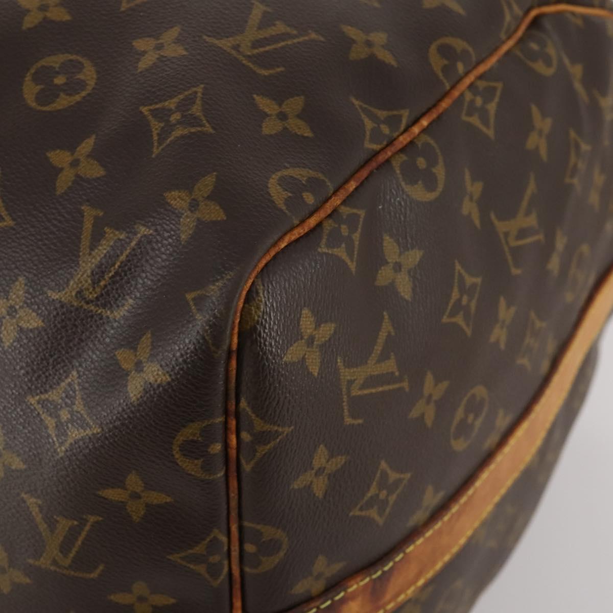 LOUIS VUITTON Monogram Keepall Bandouliere 55 Boston Bag M41414 LV Auth 192981