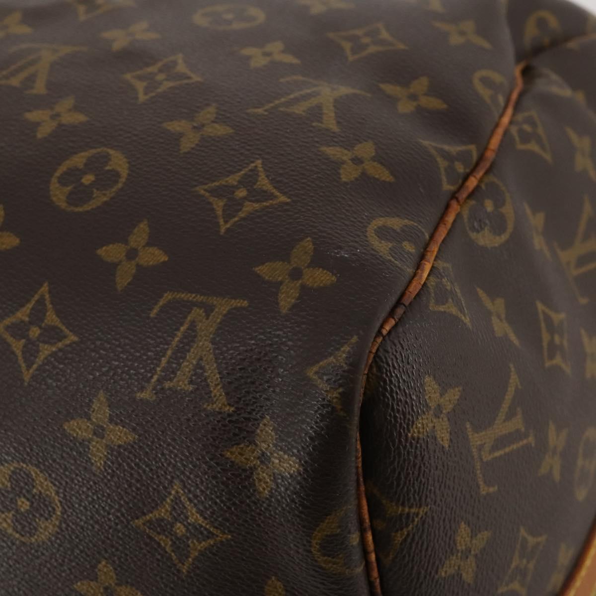 LOUIS VUITTON Monogram Keepall Bandouliere 55 Boston Bag M41414 LV Auth 192981
