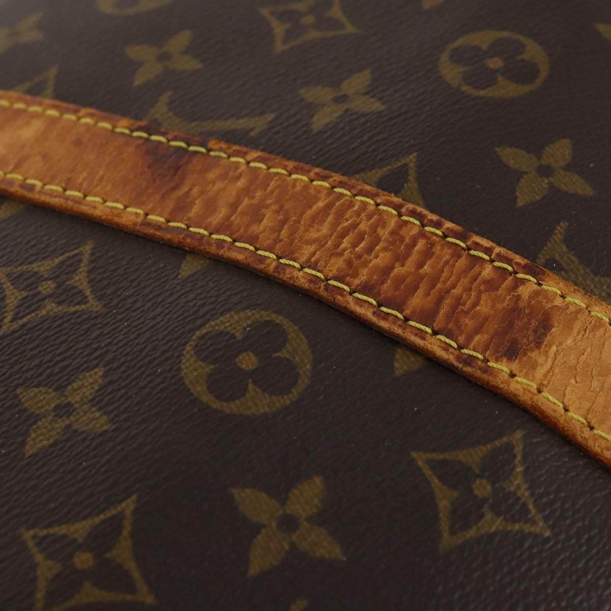LOUIS VUITTON Monogram Keepall Bandouliere 55 Boston Bag M41414 LV Auth 192981