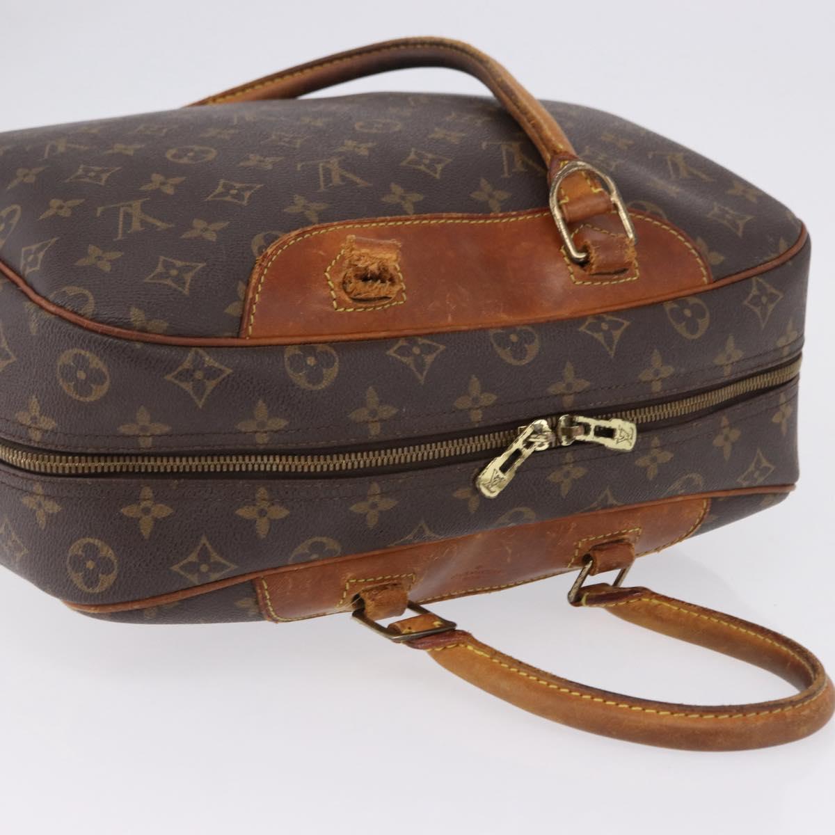 LOUIS VUITTON Monogram Deauville Hand Bag M47270 LV Auth 192982