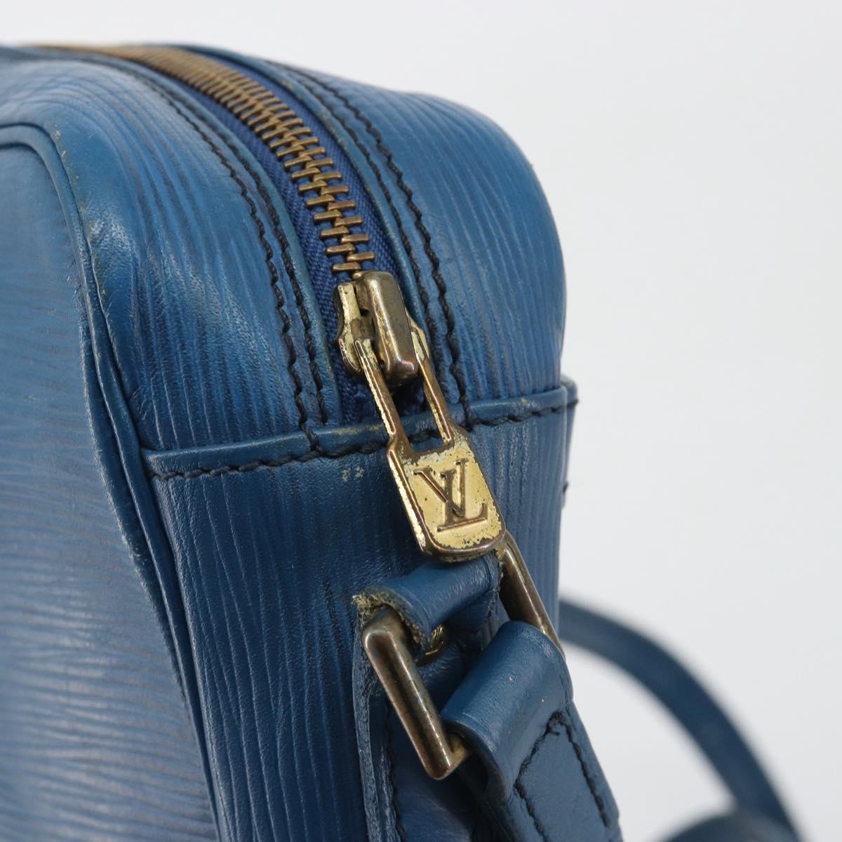LOUIS VUITTON Epi Trocadero 23 Shoulder Bag Blue M52305 LV Auth 192985