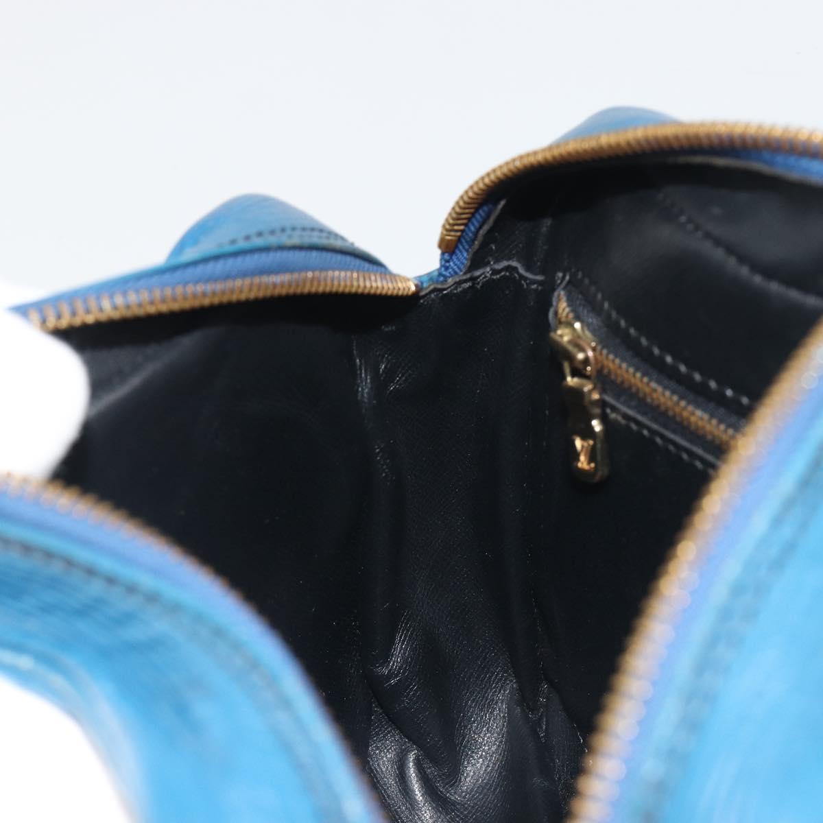 LOUIS VUITTON Epi Trocadero 23 Shoulder Bag Blue M52305 LV Auth 192985