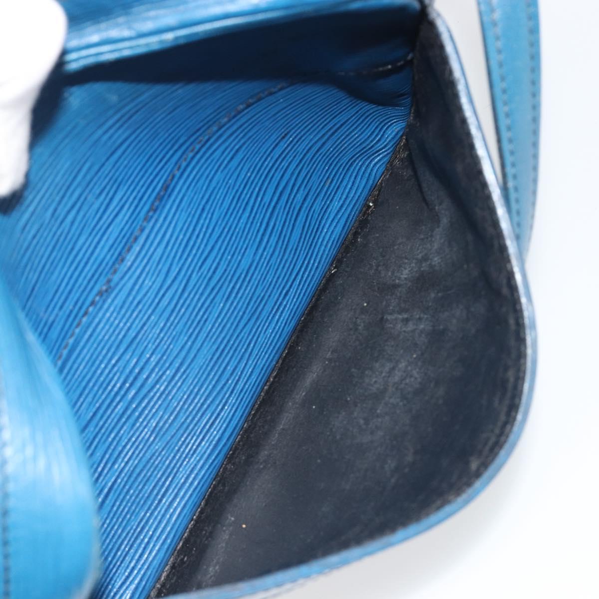 LOUIS VUITTON Epi Trocadero 23 Shoulder Bag Blue M52305 LV Auth 192985