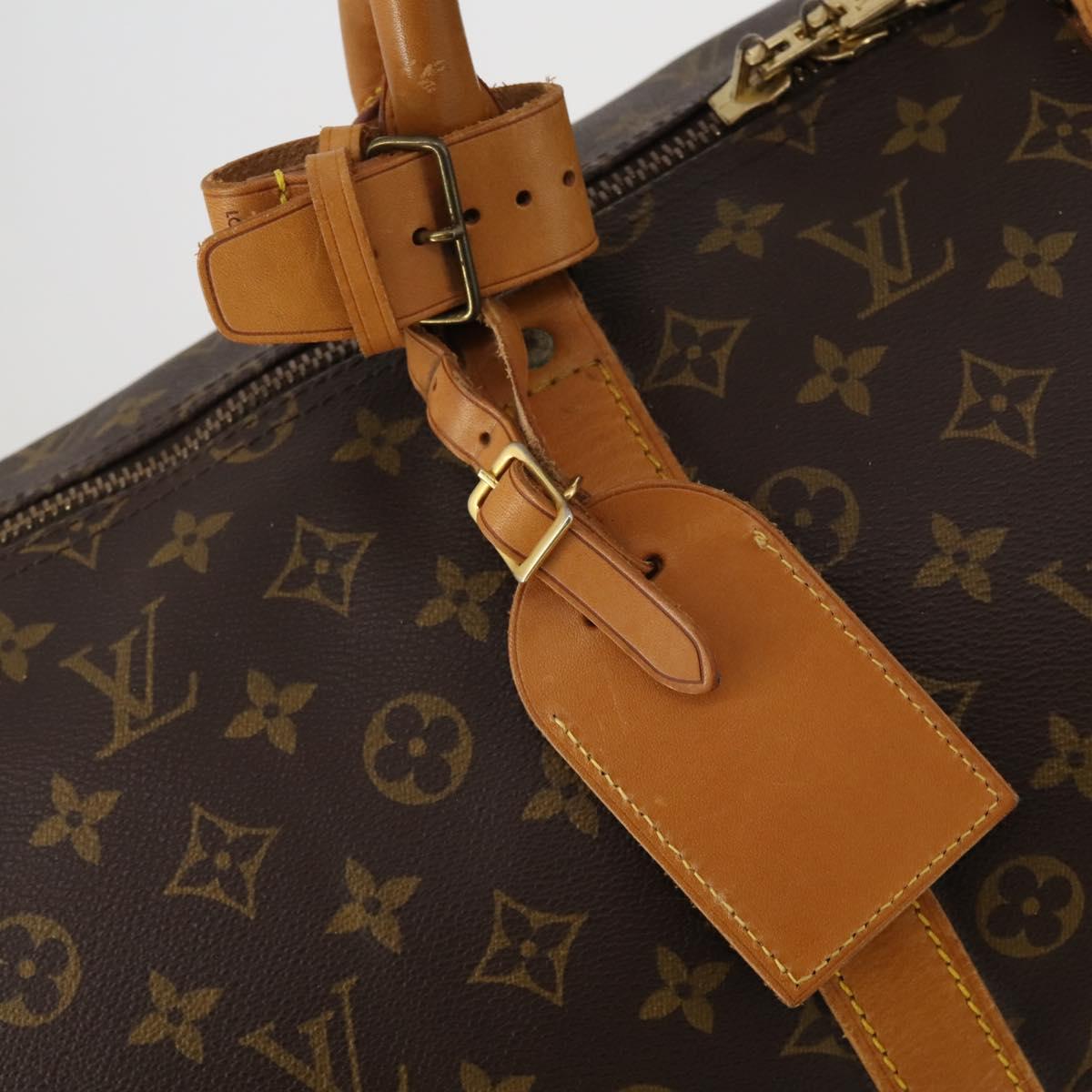 LOUIS VUITTON Monogram Keepall 55 Boston Bag M41424 LV Auth 192989