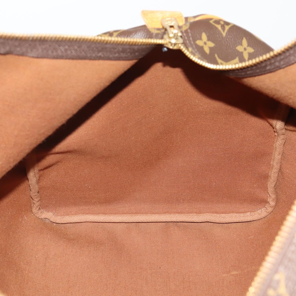 LOUIS VUITTON Monogram Keepall 55 Boston Bag M41424 LV Auth 192989