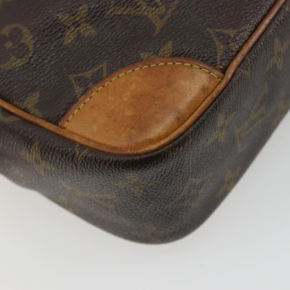 LOUIS VUITTON Monogram Compiegne 28 Clutch Bag M51845 LV Auth 192990