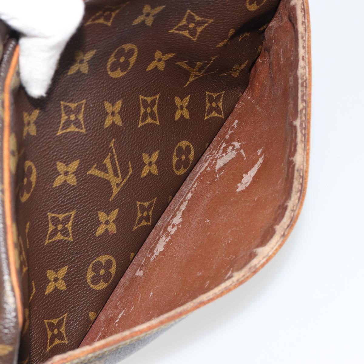 LOUIS VUITTON Monogram Compiegne 28 Clutch Bag M51845 LV Auth 192990