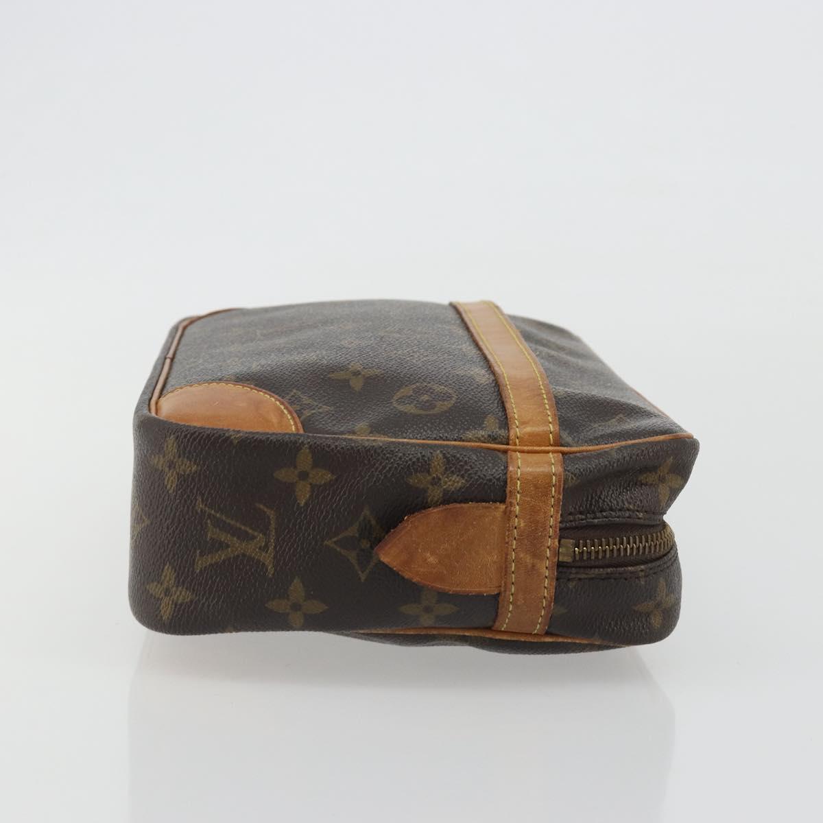 LOUIS VUITTON Monogram Compiegne 28 Clutch Bag M51845 LV Auth 192990