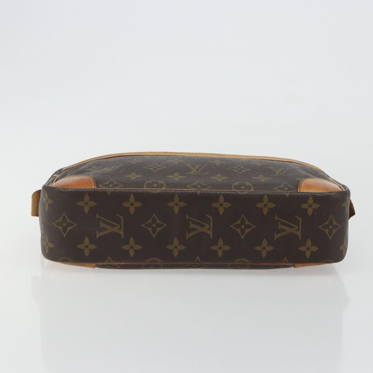 LOUIS VUITTON Monogram Compiegne 28 Clutch Bag M51845 LV Auth 192990