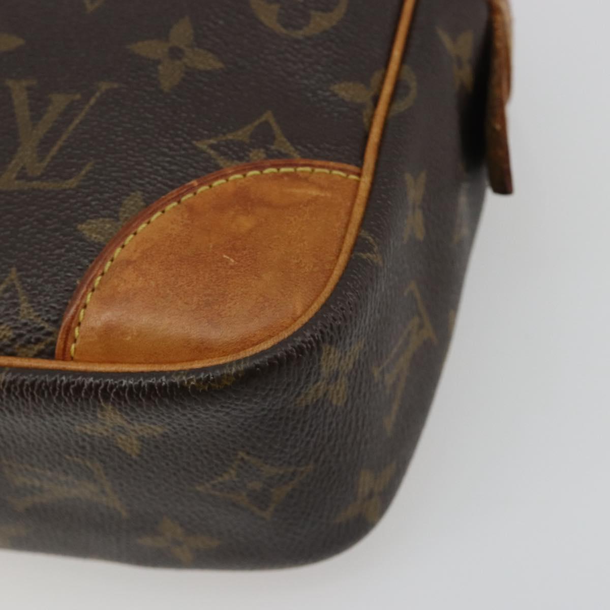 LOUIS VUITTON Monogram Compiegne 28 Clutch Bag M51845 LV Auth 192990