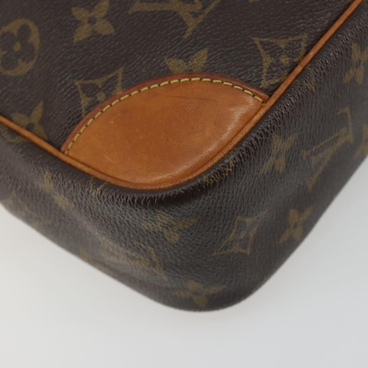 LOUIS VUITTON Monogram Compiegne 28 Clutch Bag M51845 LV Auth 192990