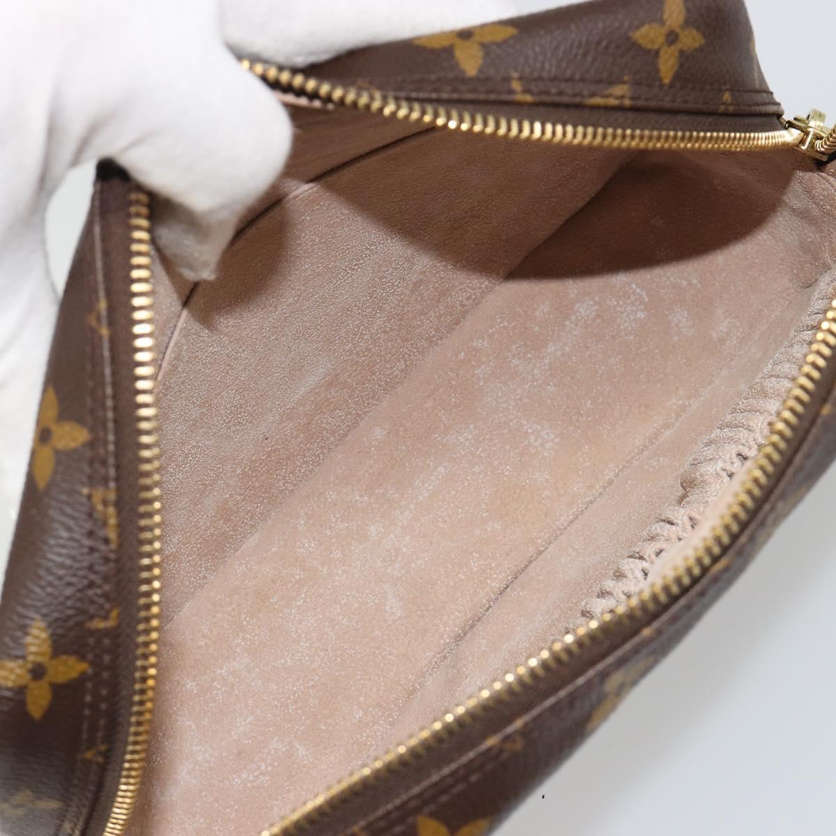 LOUIS VUITTON Monogram Trousse Toilette 23 Clutch Bag M47524 LV Auth 192991