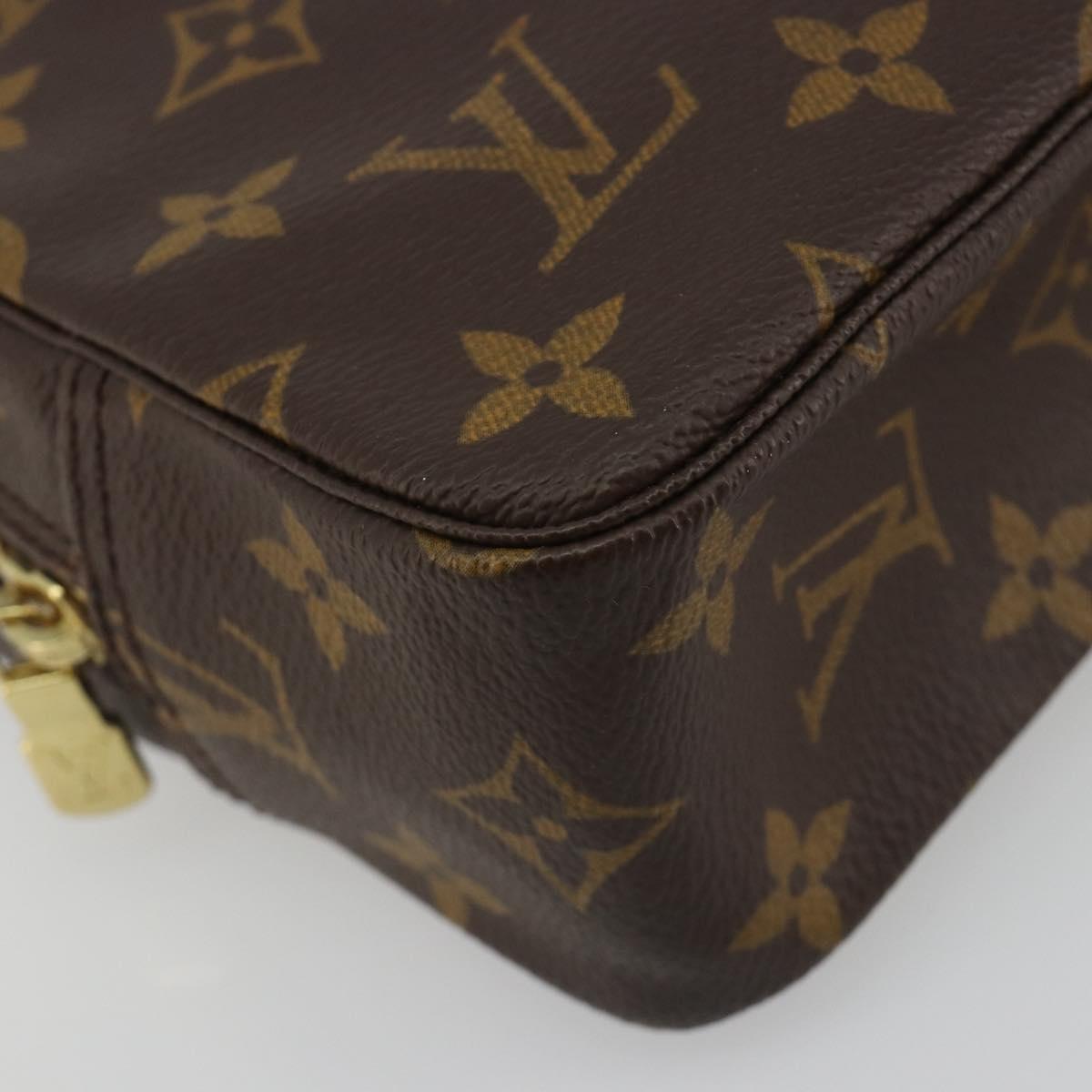 LOUIS VUITTON Monogram Trousse Toilette 23 Clutch Bag M47524 LV Auth 192991