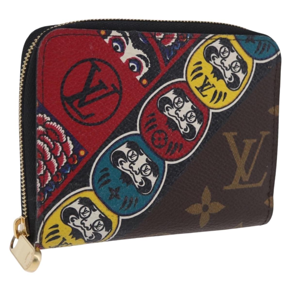 LOUIS VUITTON Monogram Zippy Coin Purse Yamamoto Hirosai M67250 LV Auth 192992M