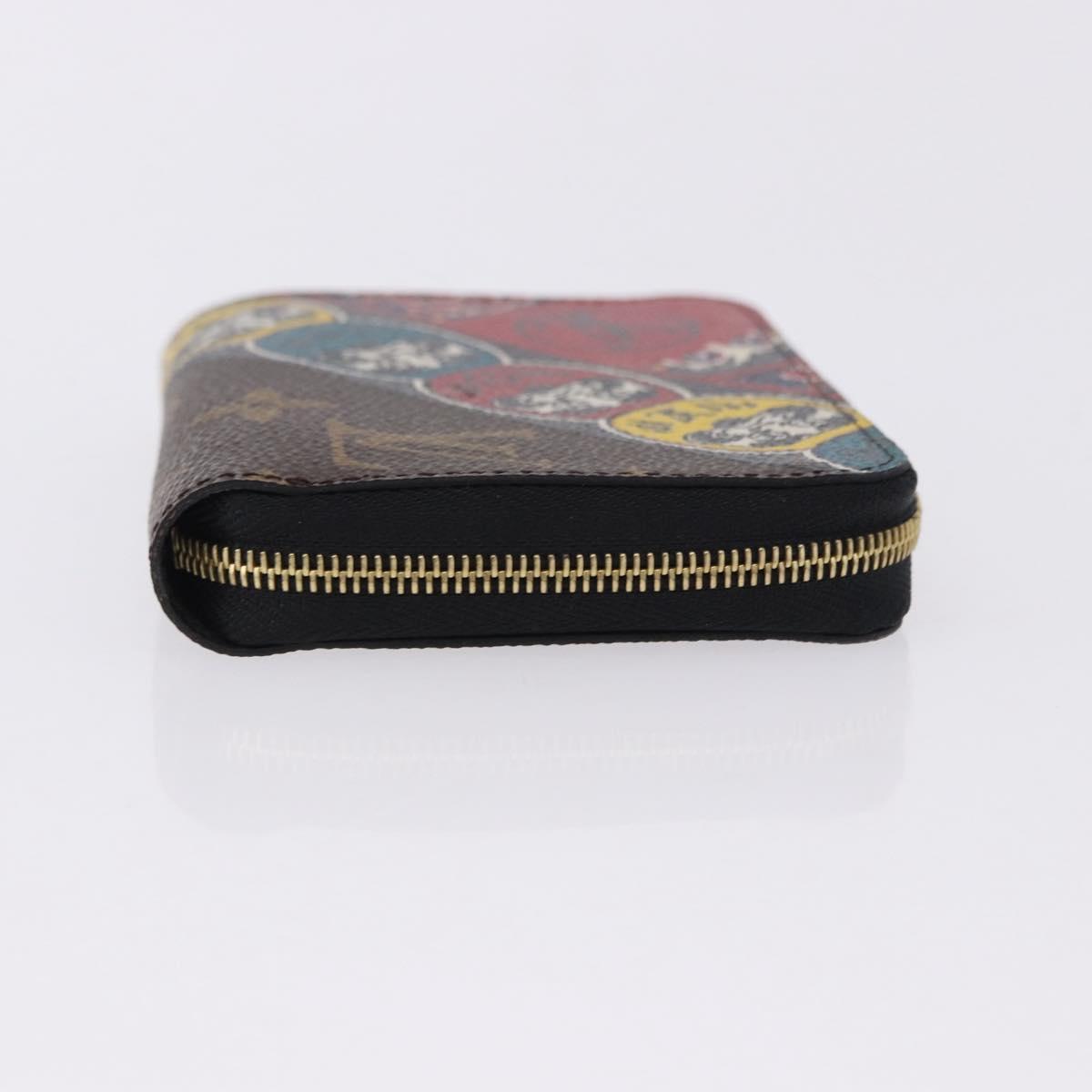 LOUIS VUITTON Monogram Zippy Coin Purse Yamamoto Hirosai M67250 LV Auth 192992M