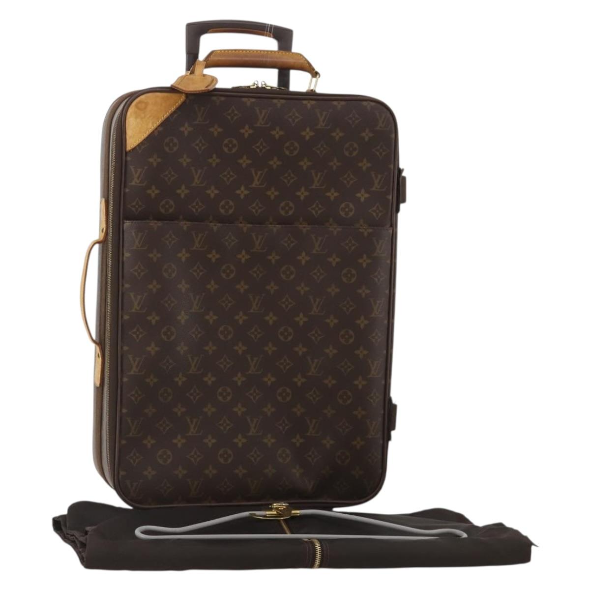 LOUIS VUITTON Monogram Pegas 55 Suitcase M23294 LV Auth 192993A