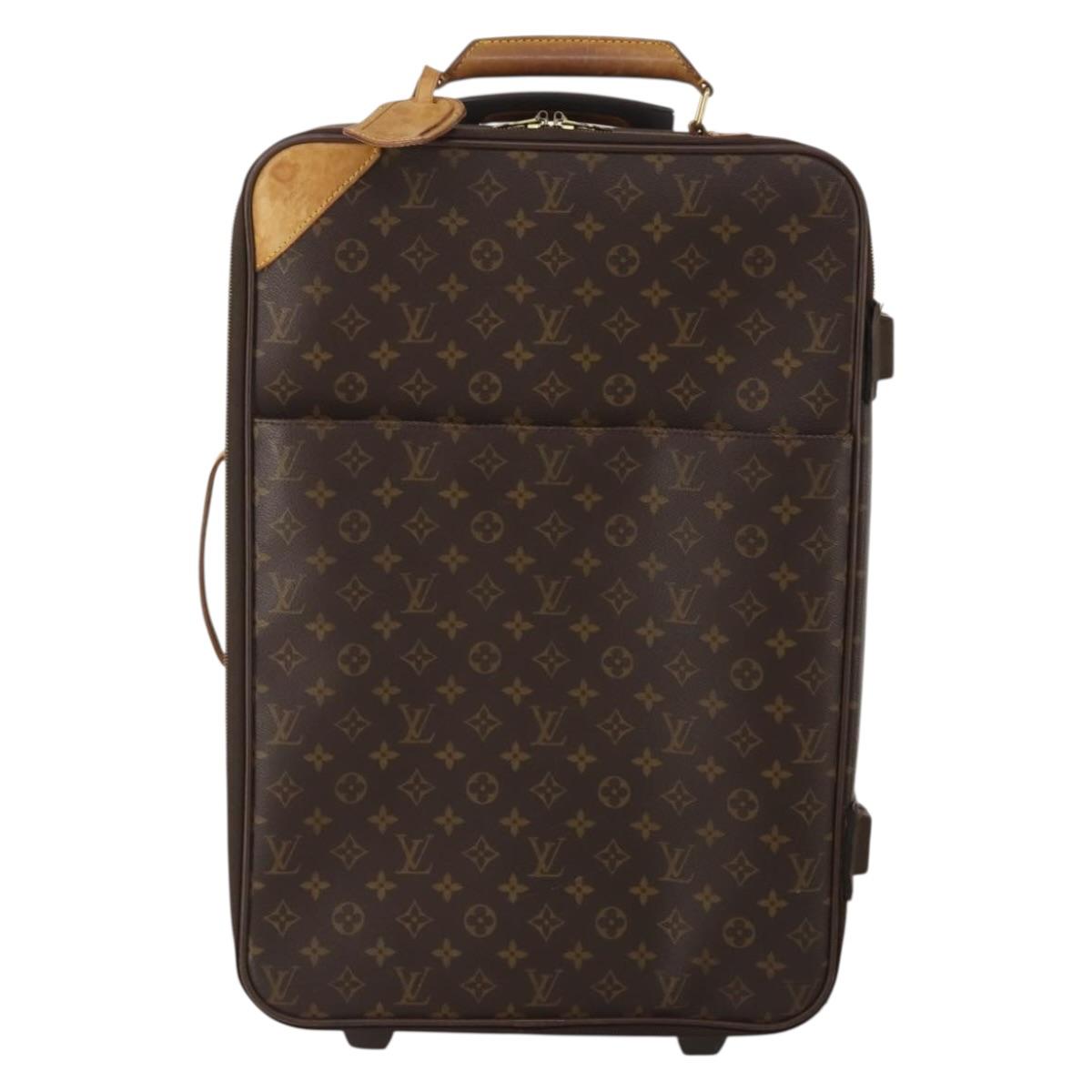 LOUIS VUITTON Monogram Pegas 55 Suitcase M23294 LV Auth 192993A