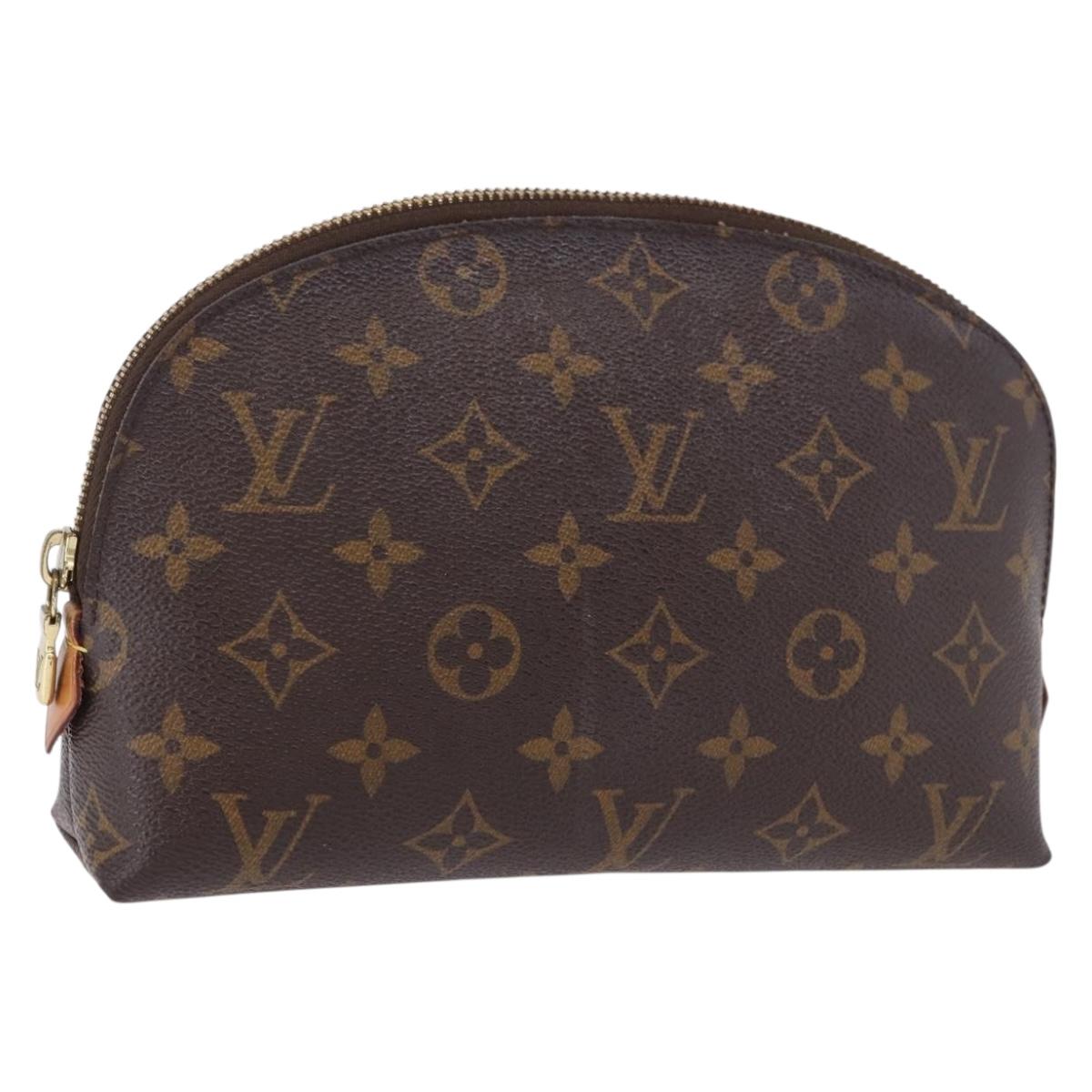 LOUIS VUITTON Monogram Pochette Cosmetic GM Cosmetic Pouch M47353 Auth 192996A