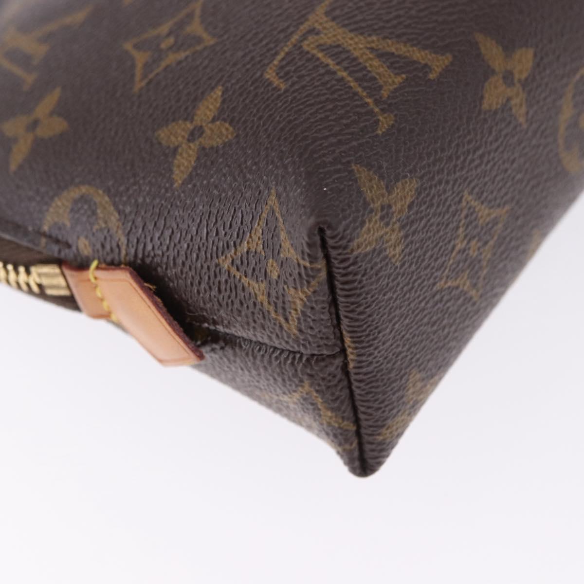 LOUIS VUITTON Monogram Pochette Cosmetic GM Cosmetic Pouch M47353 Auth 192996A