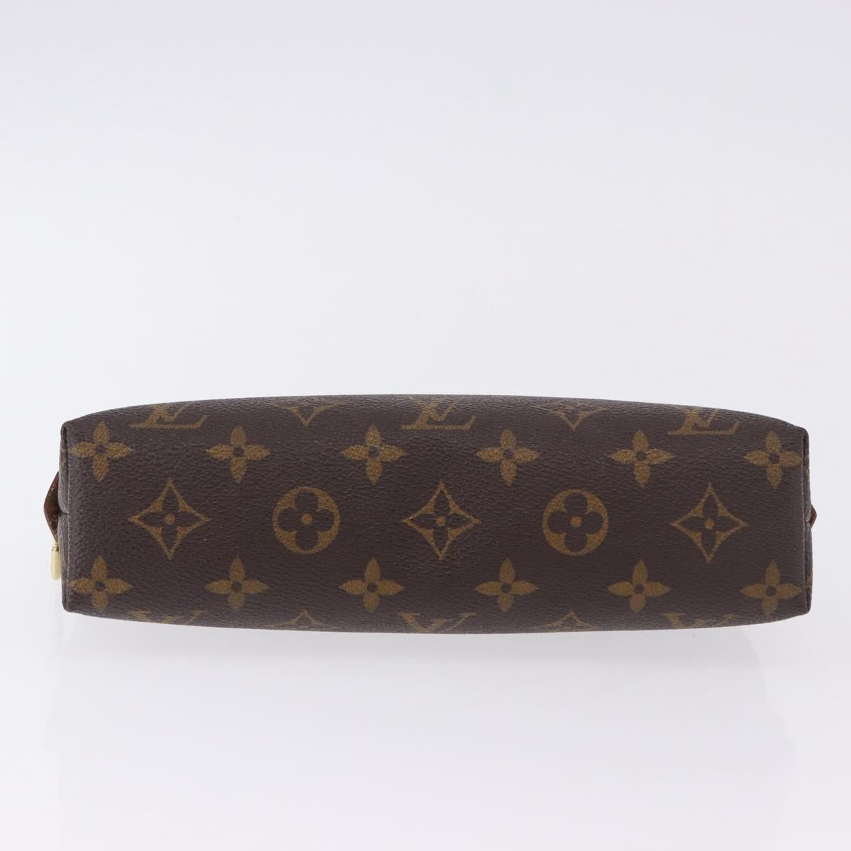 LOUIS VUITTON Monogram Pochette Cosmetic GM Cosmetic Pouch M47353 Auth 192996A