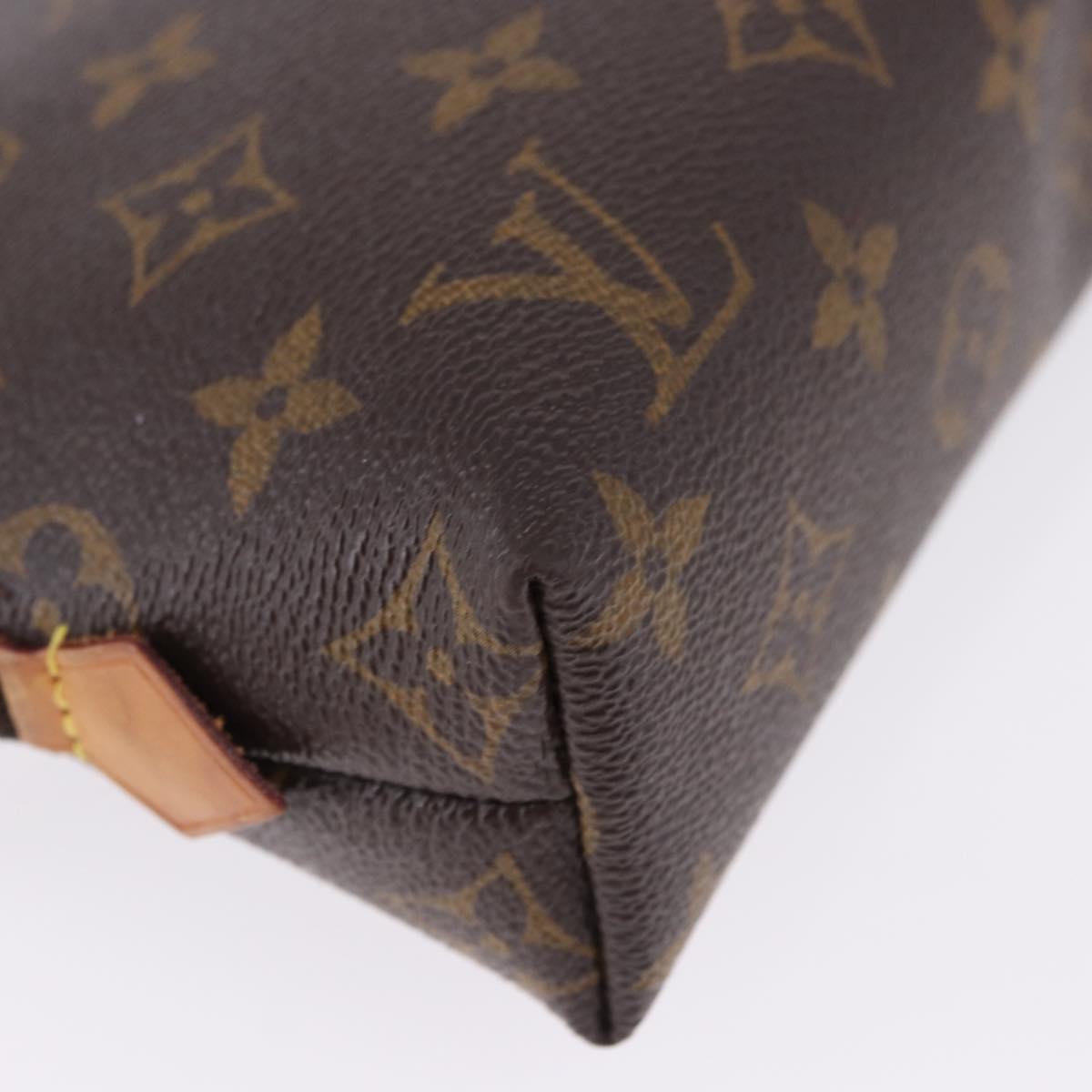 LOUIS VUITTON Monogram Pochette Cosmetic GM Cosmetic Pouch M47353 Auth 192996A