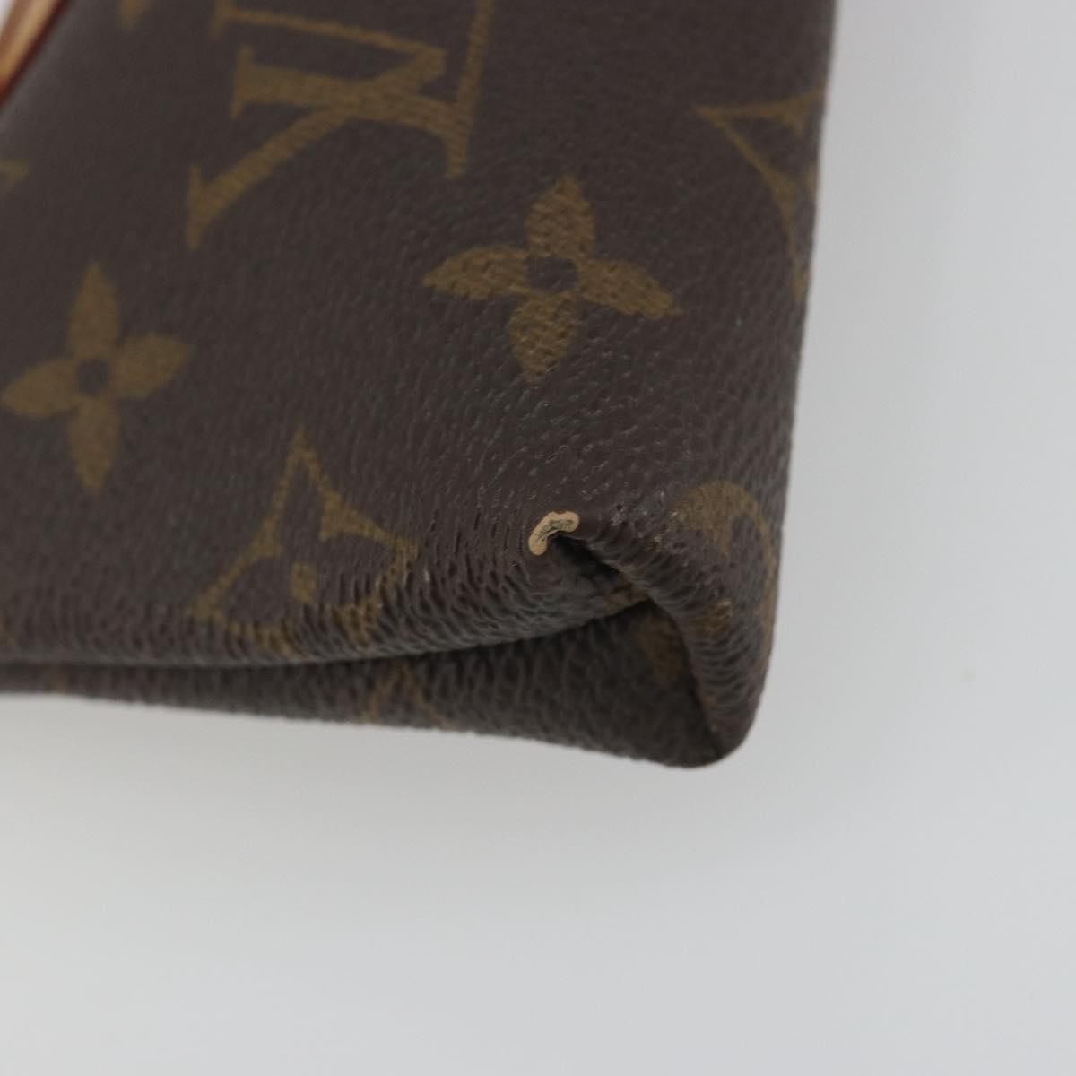 LOUIS VUITTON Monogram Mini Pochette Delight Full Pouch M40309 LV Auth 192999