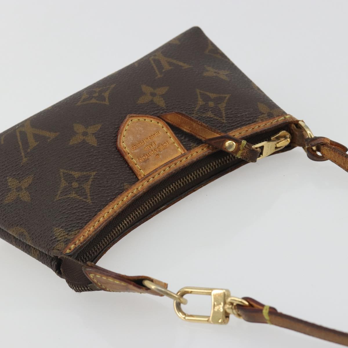 LOUIS VUITTON Monogram Mini Pochette Delight Full Pouch M40309 LV Auth 192999