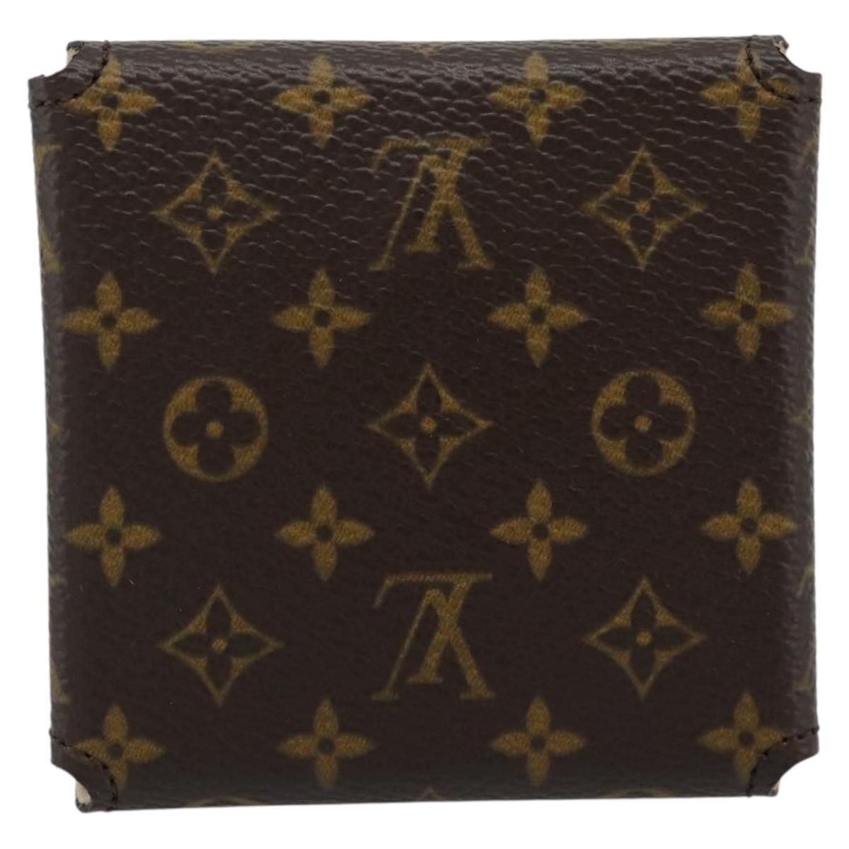 LOUIS VUITTON Monogram Jewelry Case Jewelry Box LV Auth 193000V