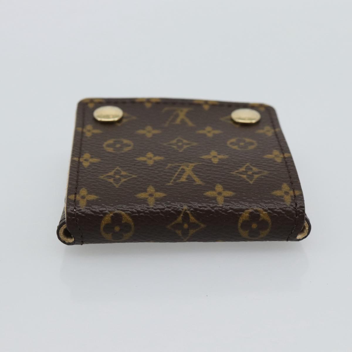 LOUIS VUITTON Monogram Jewelry Case Jewelry Box LV Auth 193000V