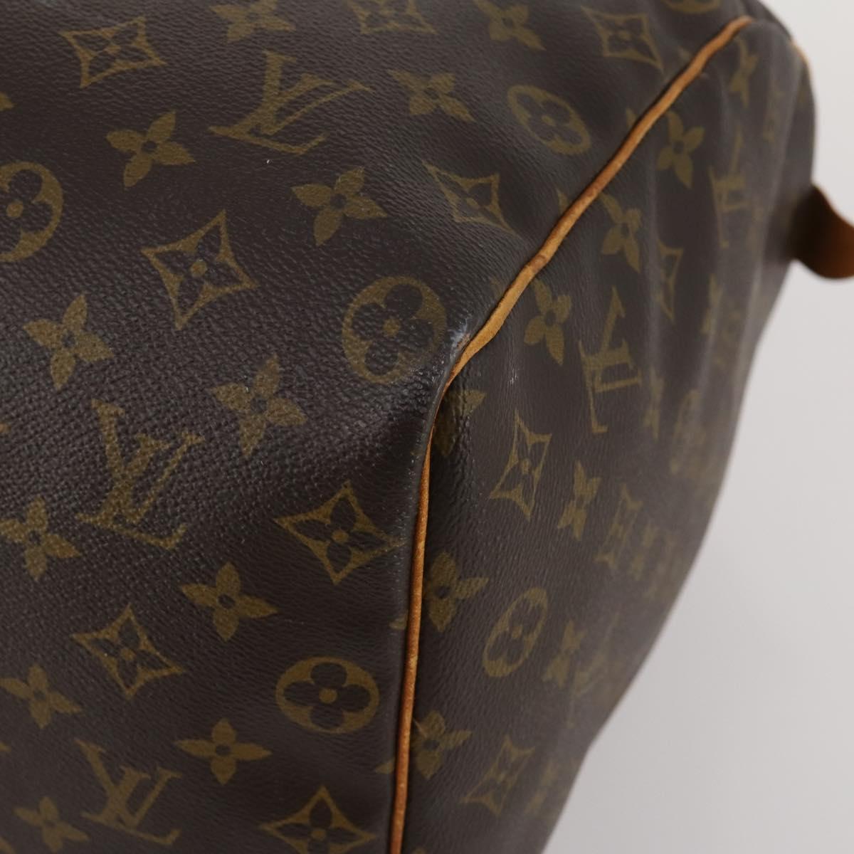 LOUIS VUITTON Monogram Keepall 50 Boston Bag M41426 LV Auth 193006
