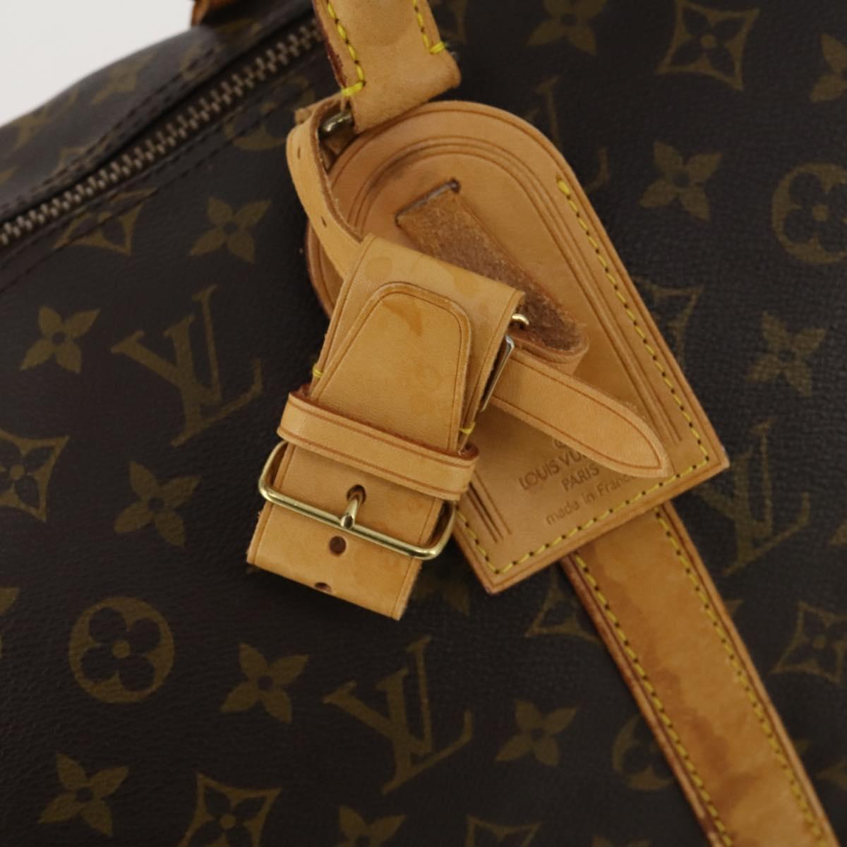 LOUIS VUITTON Monogram Keepall 50 Boston Bag M41426 LV Auth 193006