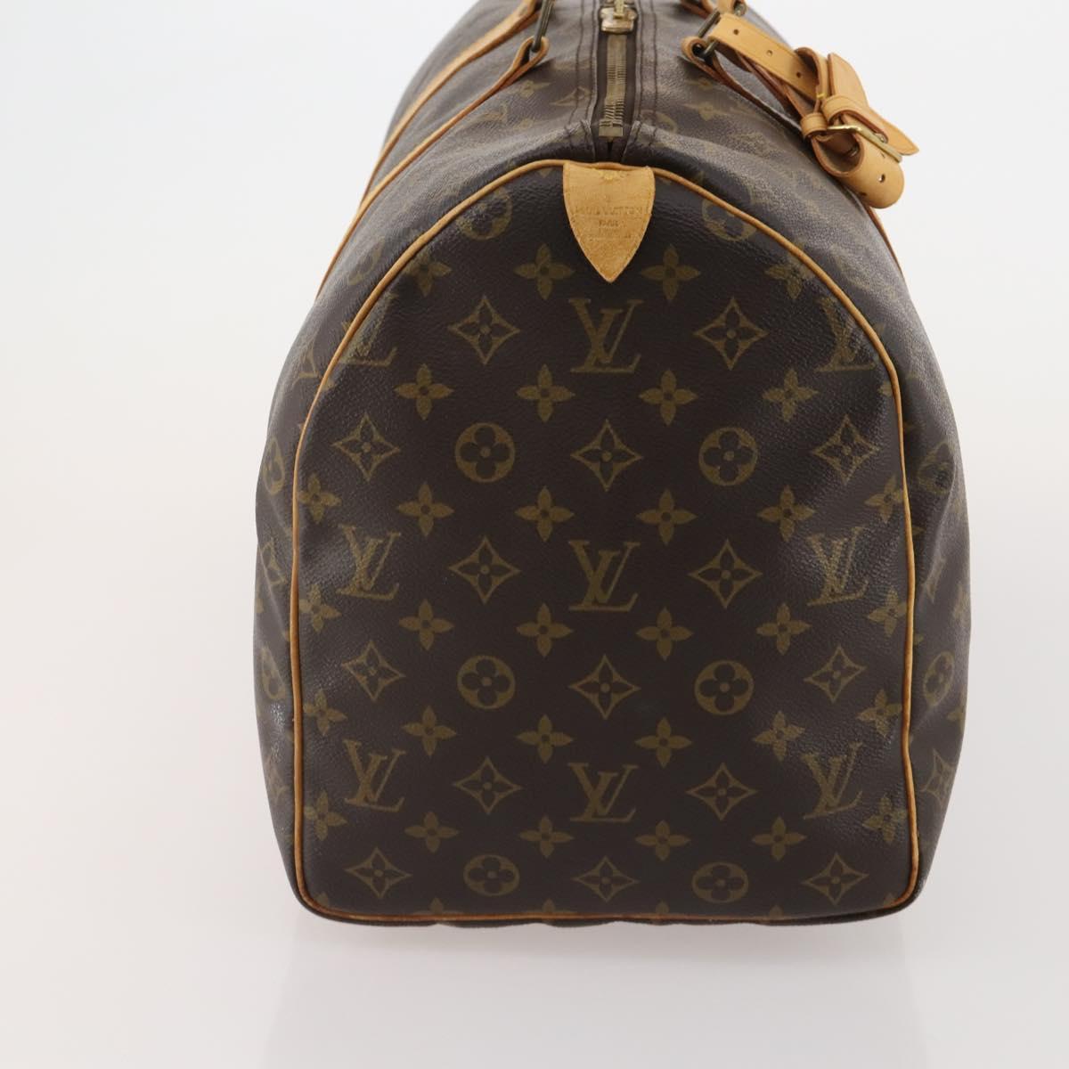 LOUIS VUITTON Monogram Keepall 50 Boston Bag M41426 LV Auth 193006