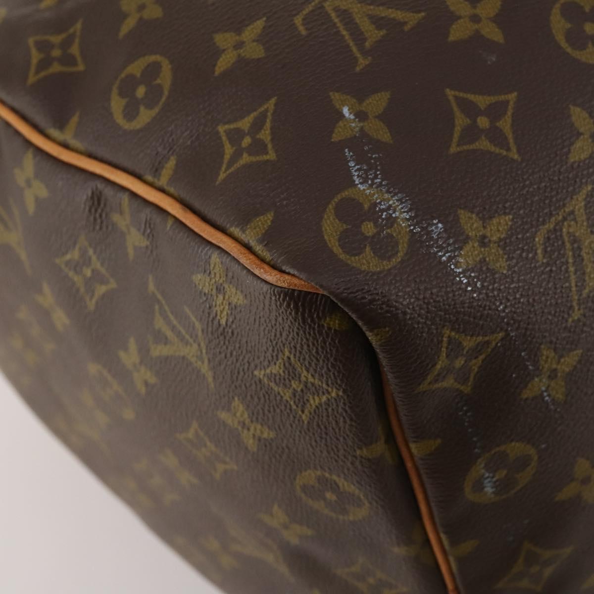 LOUIS VUITTON Monogram Keepall 50 Boston Bag M41426 LV Auth 193007A