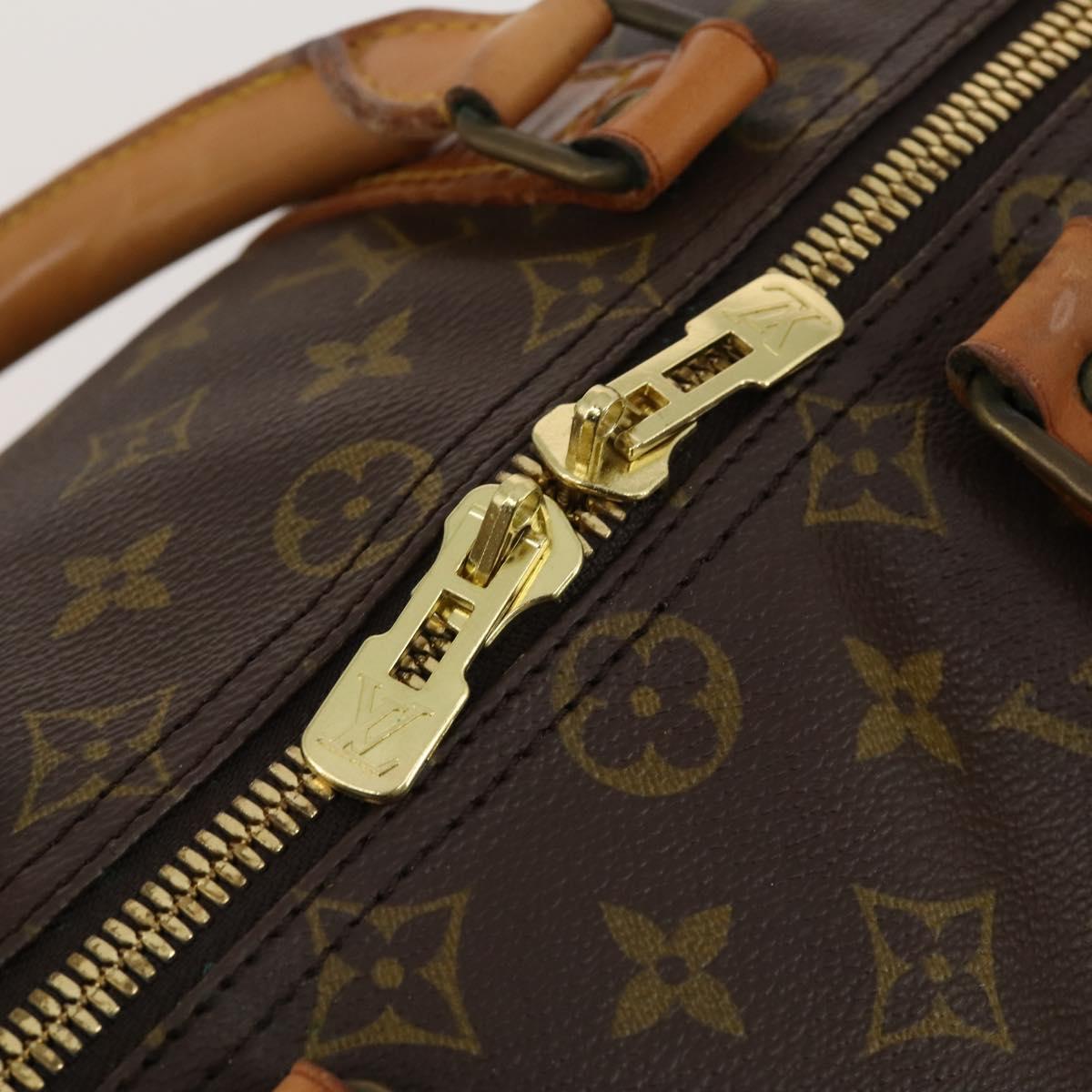 LOUIS VUITTON Monogram Keepall 50 Boston Bag M41426 LV Auth 193007A