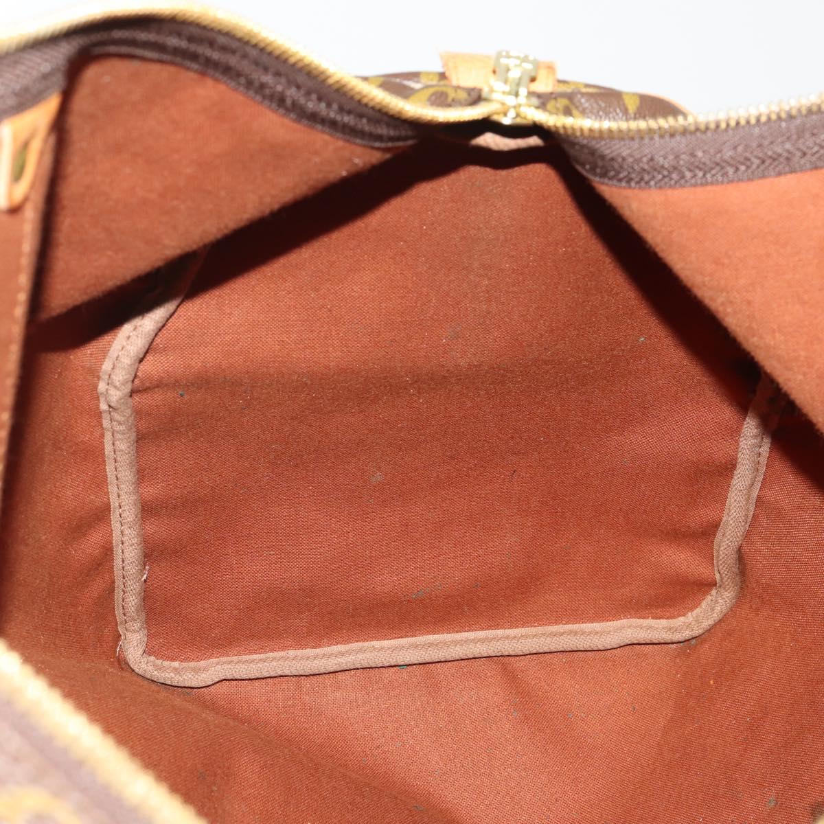 LOUIS VUITTON Monogram Keepall 50 Boston Bag M41426 LV Auth 193007A