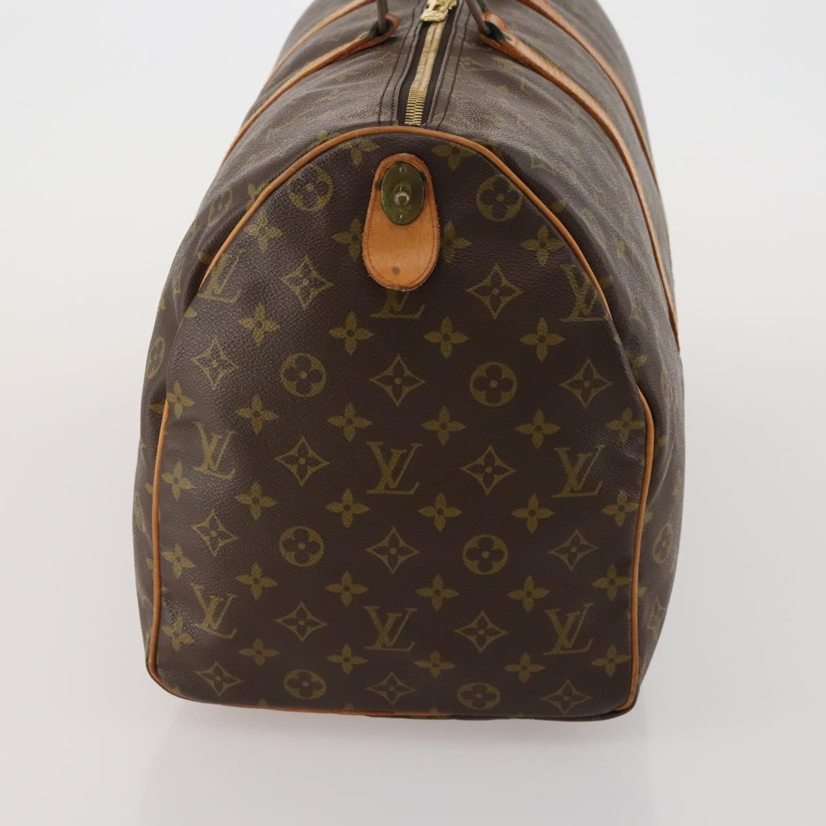 LOUIS VUITTON Monogram Keepall 50 Boston Bag M41426 LV Auth 193007A