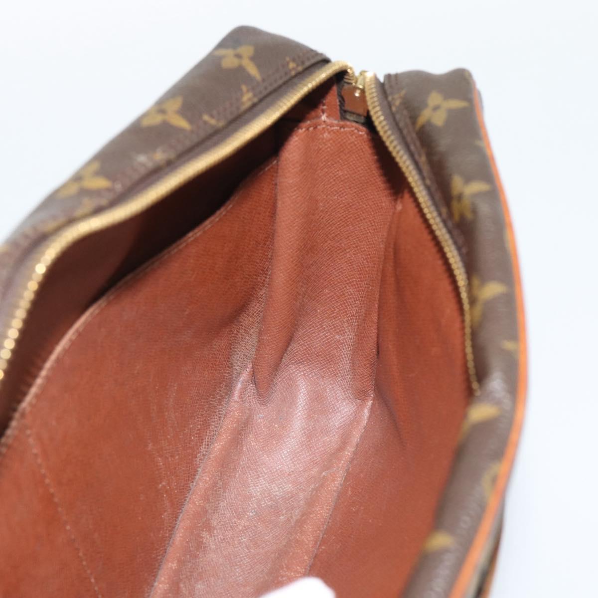 LOUIS VUITTON Monogram Compiegne 28 Clutch Bag M51845 LV Auth 193008