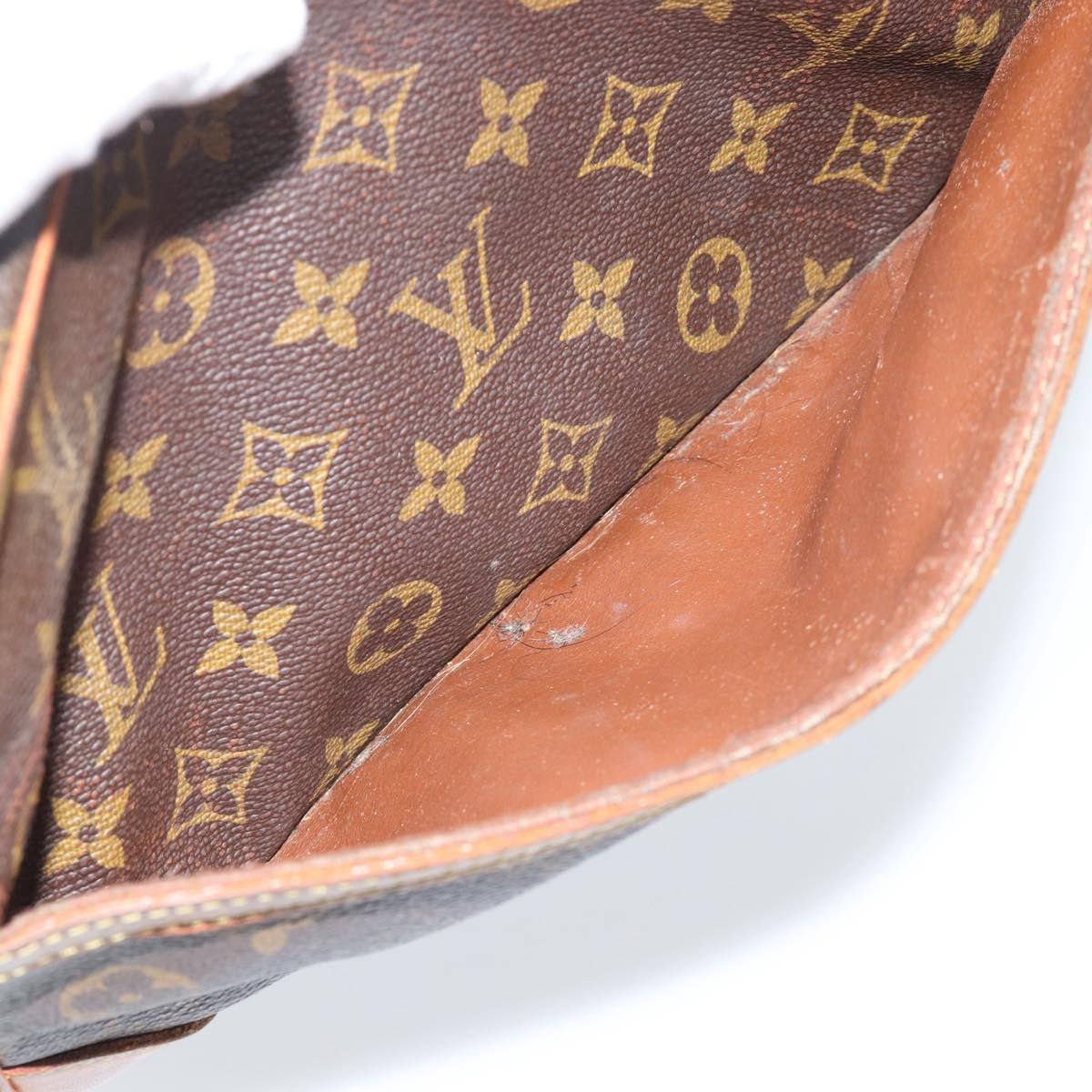LOUIS VUITTON Monogram Compiegne 28 Clutch Bag M51845 LV Auth 193008