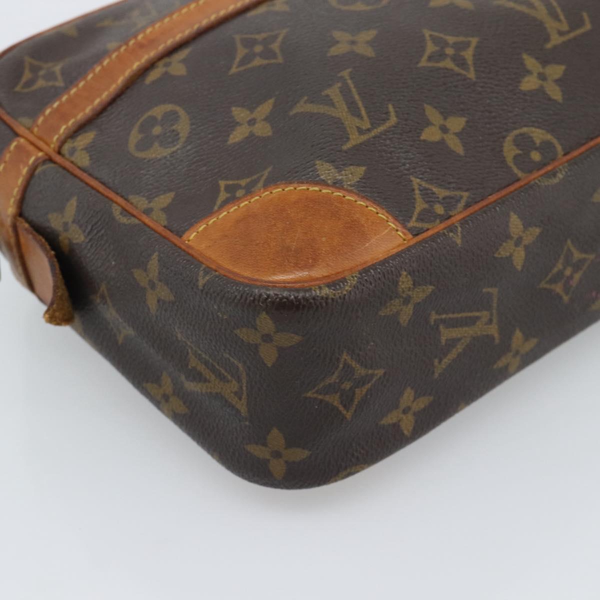 LOUIS VUITTON Monogram Compiegne 28 Clutch Bag M51845 LV Auth 193008