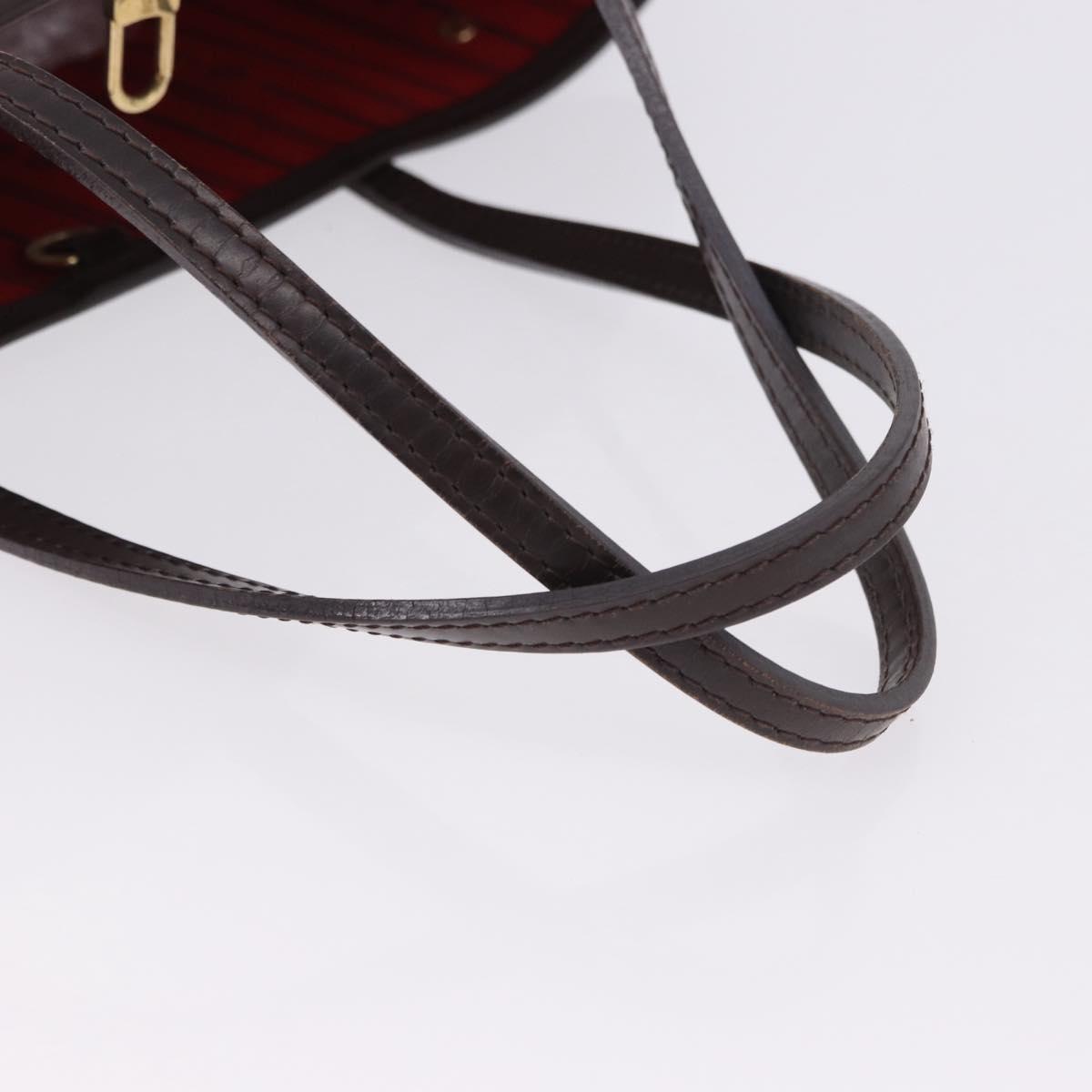 LOUIS VUITTON Damier Ebene Neverfull PM Tote Bag N51109 LV Auth 193009A