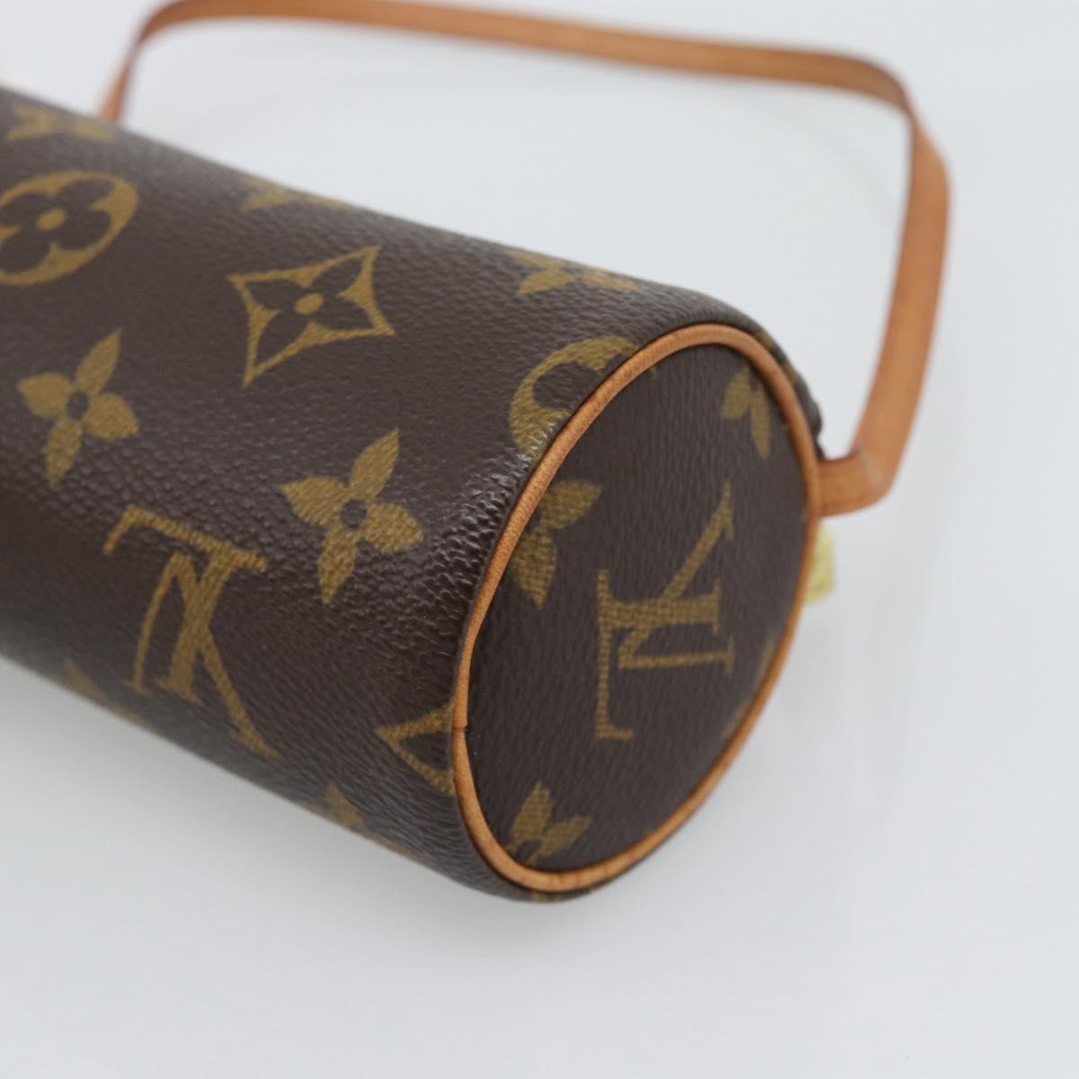 LOUIS VUITTON Monogram Papillon Pouch LV Auth 193015