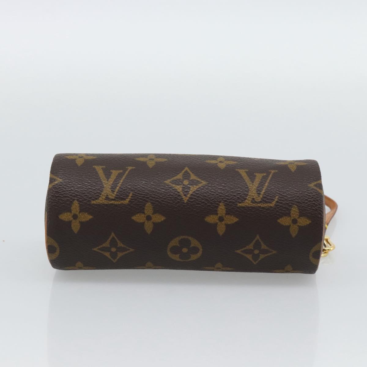 LOUIS VUITTON Monogram Papillon Pouch LV Auth 193015