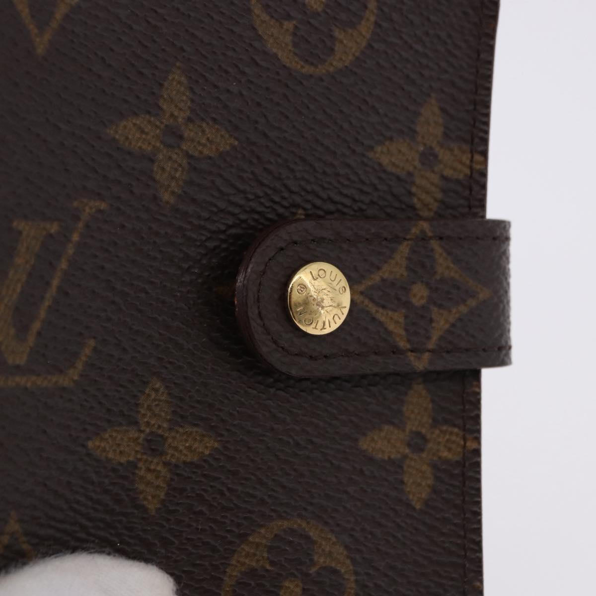LOUIS VUITTON Monogram Compact Zip Wallet M61667 LV Auth 193020A