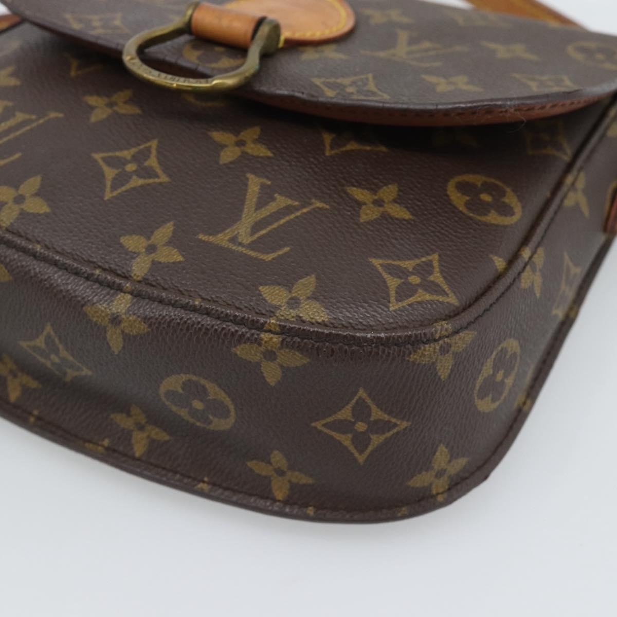 LOUIS VUITTON Monogram Saint Cloud MM Shoulder Bag M51243 LV Auth 193034