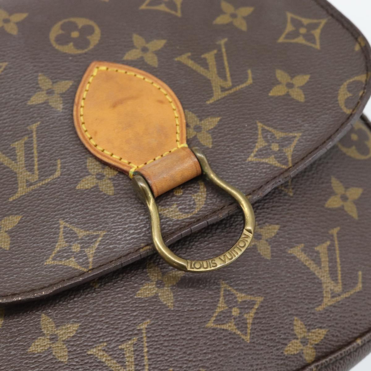 LOUIS VUITTON Monogram Saint Cloud MM Shoulder Bag M51243 LV Auth 193034