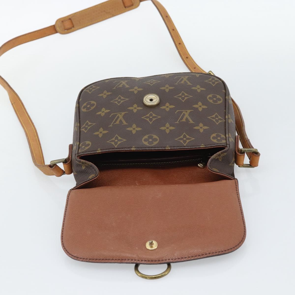 LOUIS VUITTON Monogram Saint Cloud MM Shoulder Bag M51243 LV Auth 193034