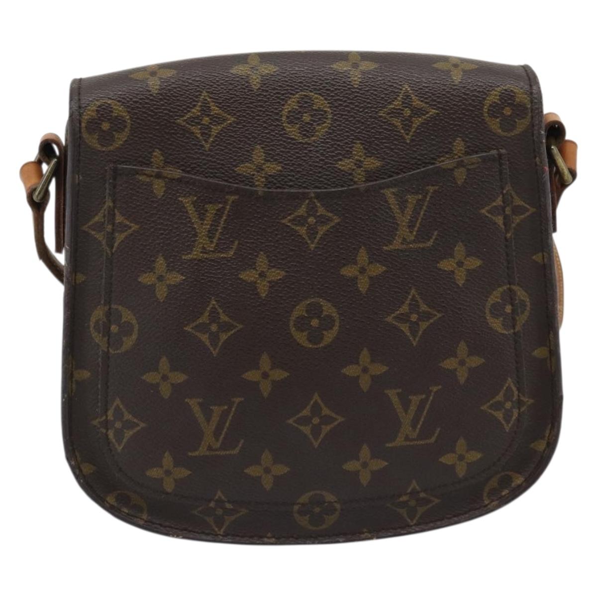 LOUIS VUITTON Monogram Saint Cloud MM Shoulder Bag M51243 LV Auth 193034